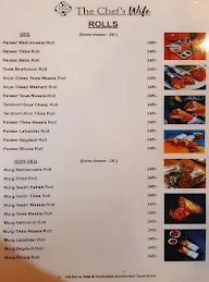 The Chefs Wife menu 5