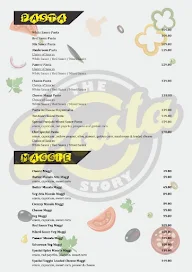 The Pasta Story menu 2