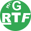 G RTF: Plain to Rich Text logo