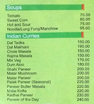 Nathu's Sweets menu 2