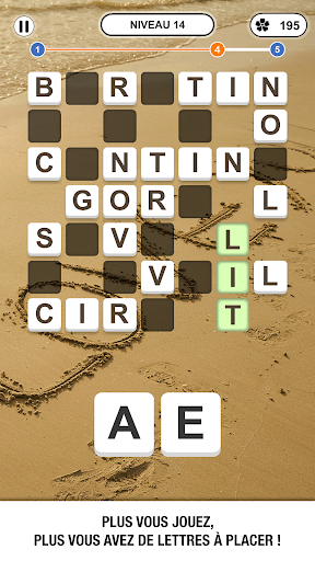 Word Crossing - Jeu de Mot Croisés APK MOD screenshots 2
