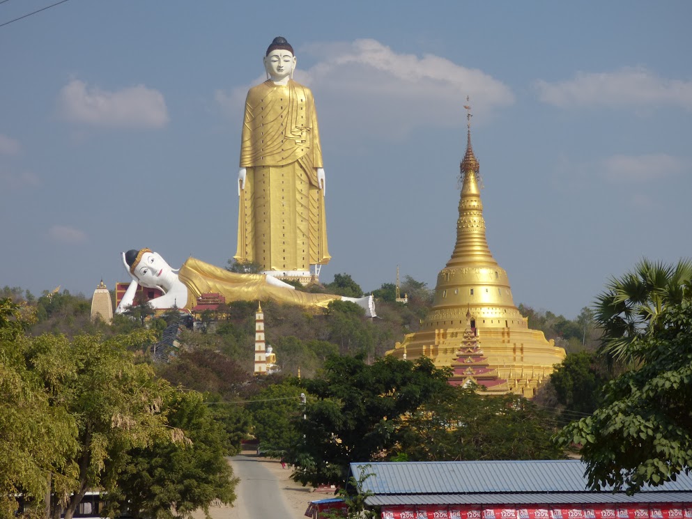 site des 3 bouddhas - monywa