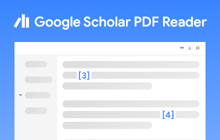 Google Scholar PDF Reader small promo image