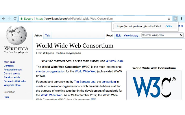 Wikipedia URL Shortener