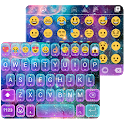 Galaxy Glitter Emoji Keyboard icon