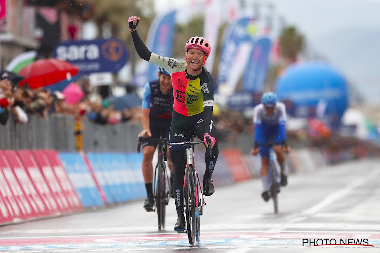 🎥 Magnus Cort Nielsen maakt zijn trilogie compleet in de Giro, twee renners uit de top tien zien ambities in rook opgaan