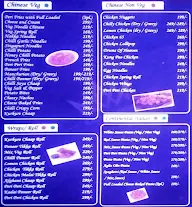 Crown House menu 1