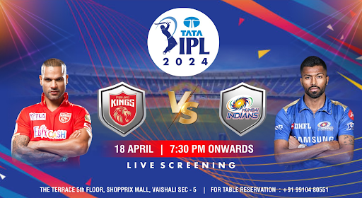 MI vs PBKS: TATA IPL 2024 Mumbai Indians vs Punjab Kings (Screening)