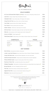 Akira Back - JW Marriott menu 3