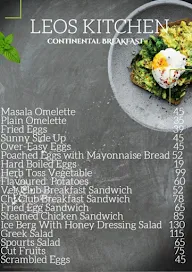 Leos Kitchen menu 2