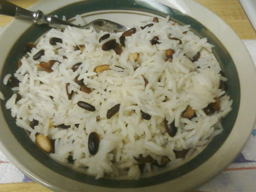 Basmati Rice with Pine Nuts