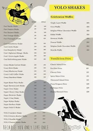 Yolo Shakes & Waffles menu 2