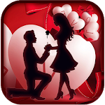 Cover Image of Download Romantic Love Stickers 1.0.0.23 APK