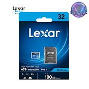 Thẻ Nhớ Lexar Microsdhc Uhs - I 32Gb Class 10 U1 100Mb/S - Chính Hãng