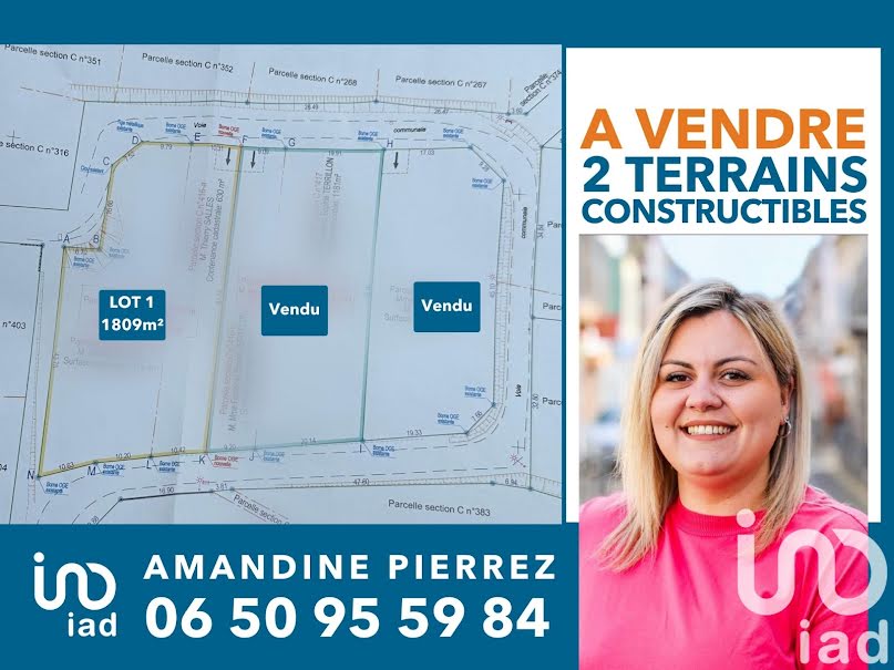 Vente terrain  1809 m² à Layrisse (65380), 97 450 €