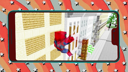 Screenshot Spider-Man Game Minecraft Mod