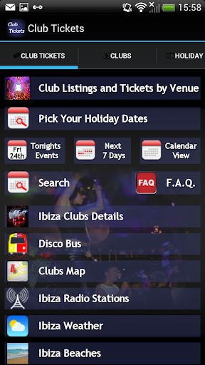 Ibiza Club Tickets