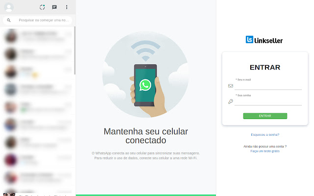 Linkseller - CRM em seu WhatsApp chrome extension