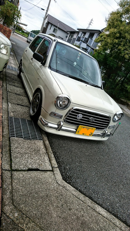 ミラジーノのDIY・フロントリップスポイラー・自家塗装に関するカスタム事例の投稿画像2枚目