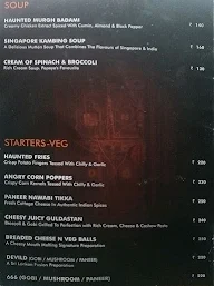 Haunted menu 1