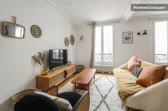 Location meublée appartement 2 pièces 48 m² à Paris 17ème (75017), 2 042 €