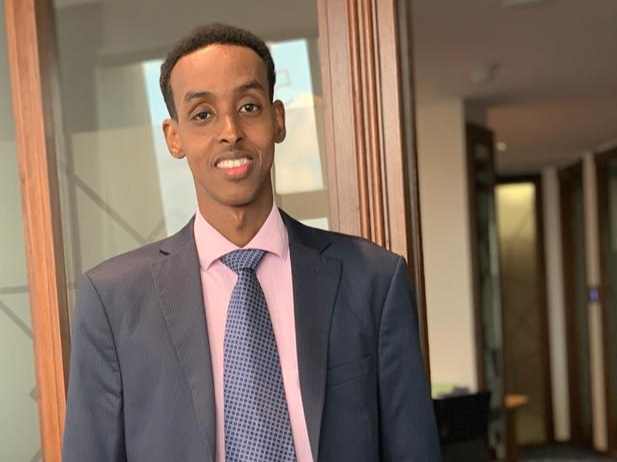 Lawyer Yasin Hussein Abdi who represented the former student.