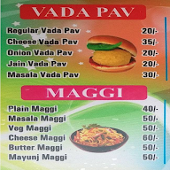 Vaishnav Vada Pav menu 3