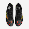 zoom fly 4 black / green strike / total orange / bolt