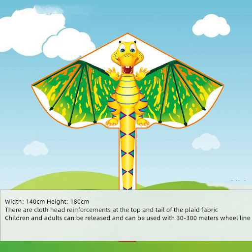 Title 5, New Polyester Childrens Peacock Pterodactyl Ki...