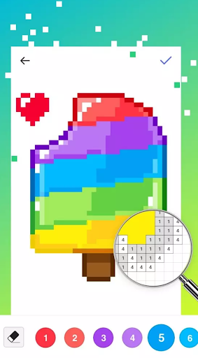 Télécharger Gratuit Carlin de licorne - couleur par numéro et pixel  APK MOD (Astuce) screenshots 3