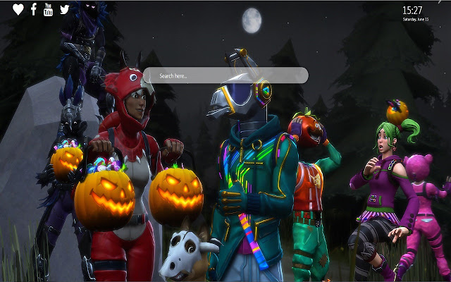 Tomato Head Fortnite Google Chrome Theme