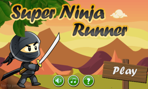 Super ninja runner