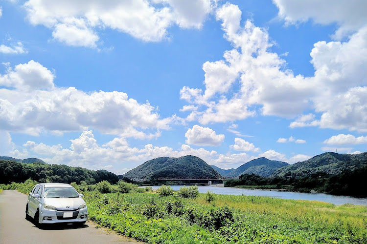 ウィッシュのトヨタ・ドライブ・夏・長良川に関するカスタム事例の投稿画像1枚目