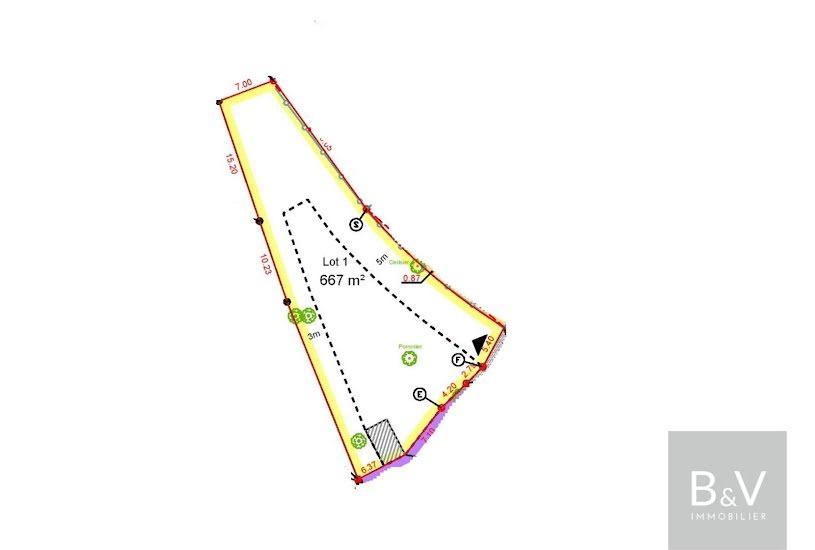  Vente Terrain à bâtir - à Saint-Martin-de-Hinx (40390) 