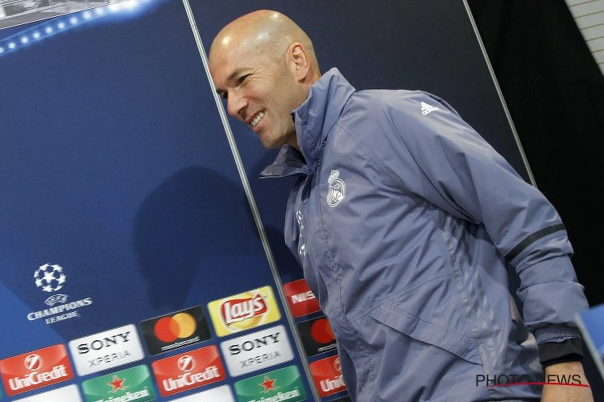 Bonne nouvelle pour Zinedine Zidane et le Real
