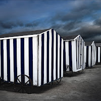 Cabine autentiche e uniche sulla spiaggia di 