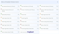 Anarkali Chinese Corner menu 3