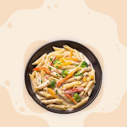 White Sauce Penne Pasta