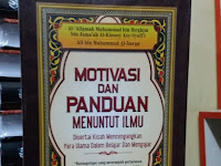 Buku Motivasi Dan Panduan Menuntut Ilmu