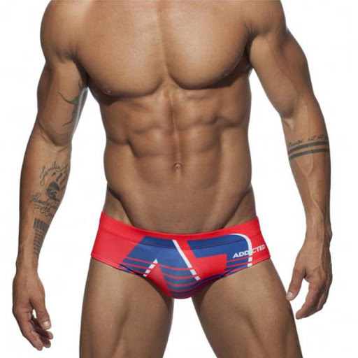 Title 2, Triangle Hot Spring Swimming Trunks Fashion Men...