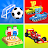 Cubic 2 3 4 Player Games icon