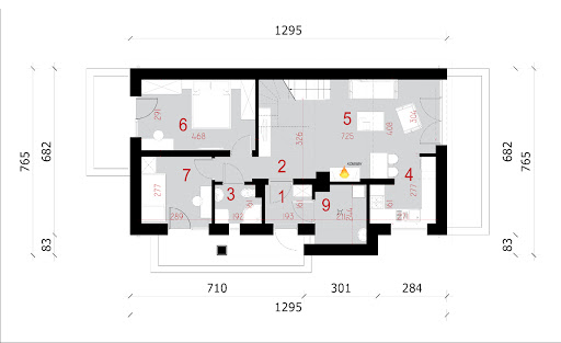 D295 - Rzut parteru