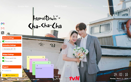 Hometown Cha-Cha-Cha New Tab Extension by Gameograf Preview 10