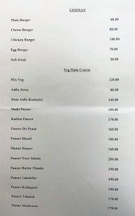 The Natures Cafe And Bistro menu 8