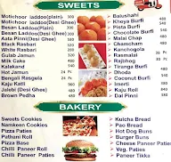 Manoj Bakers menu 1