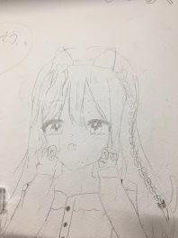 絵かいて見ました！アドバイスくれると嬉しいです！