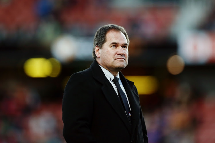 Head Coach Dave Rennie of the Chiefs looks on prior to the round 17 Super Rugby match between the Chiefs and the Brumbies at Waikato Stadium on July 15, 2017 in Hamilton, New Zealand.