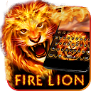 Descargar Red Hot Fire Lion Keyboard Theme Instalar Más reciente APK descargador