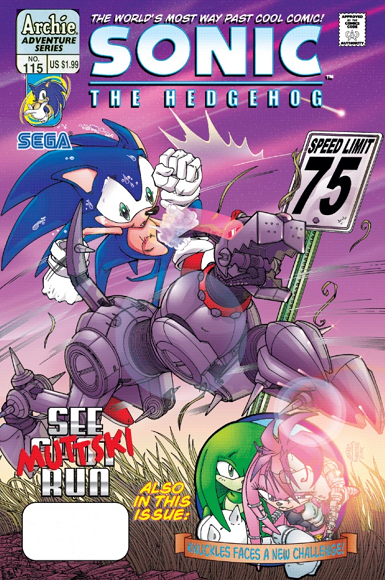 Fleetway Sonic was such a d--- that I am fine with this edit, Archie Sonic  Comics