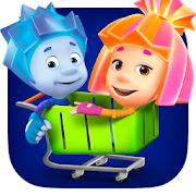 Fiksiki Supermarket Shopping Games for Kids 3.2.0 Icon